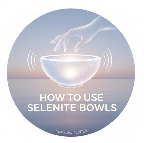 How to Use Selenite Bowls