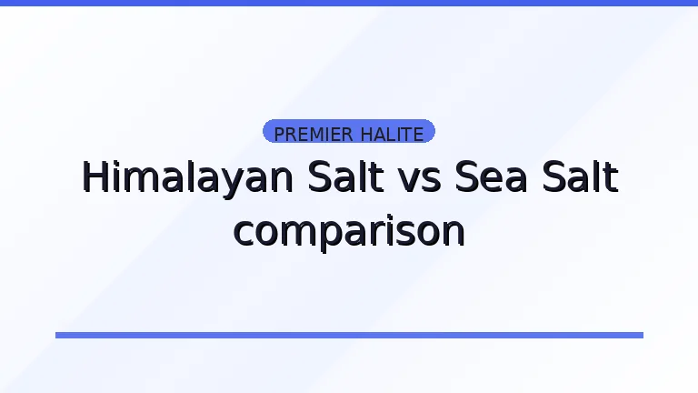 himalayan salt vs sea salt comparison