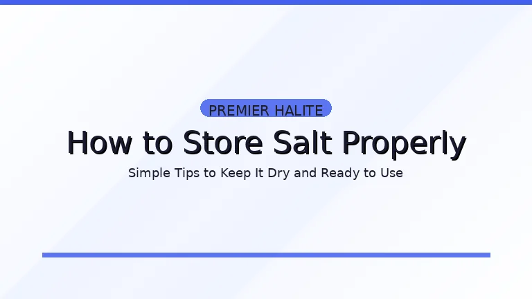 image showing title of article How to Store Salt Properly